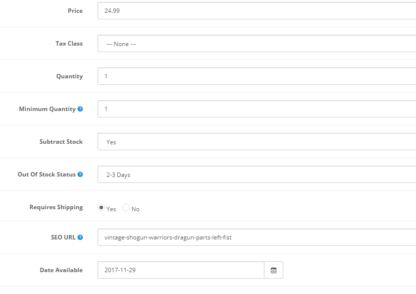 Get Product Data From eBay To OpenCart Store screenshot 2