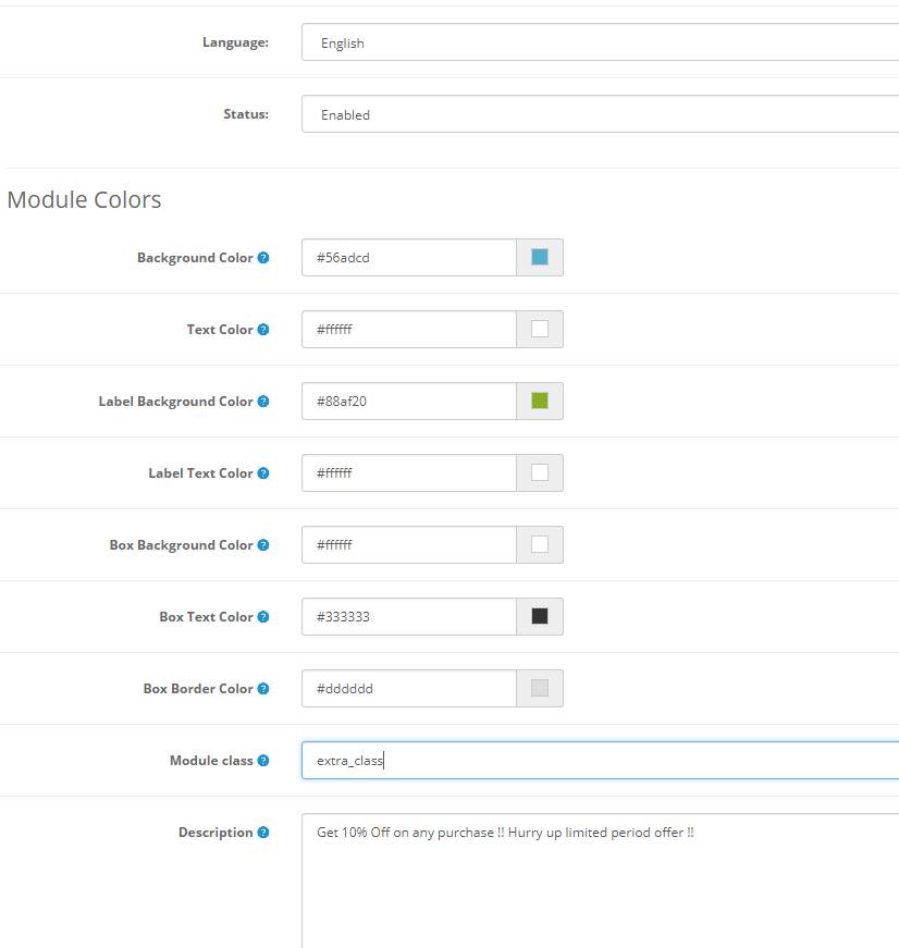 Coupon Expiring Soon Countdown For OpenCart screenshot 4