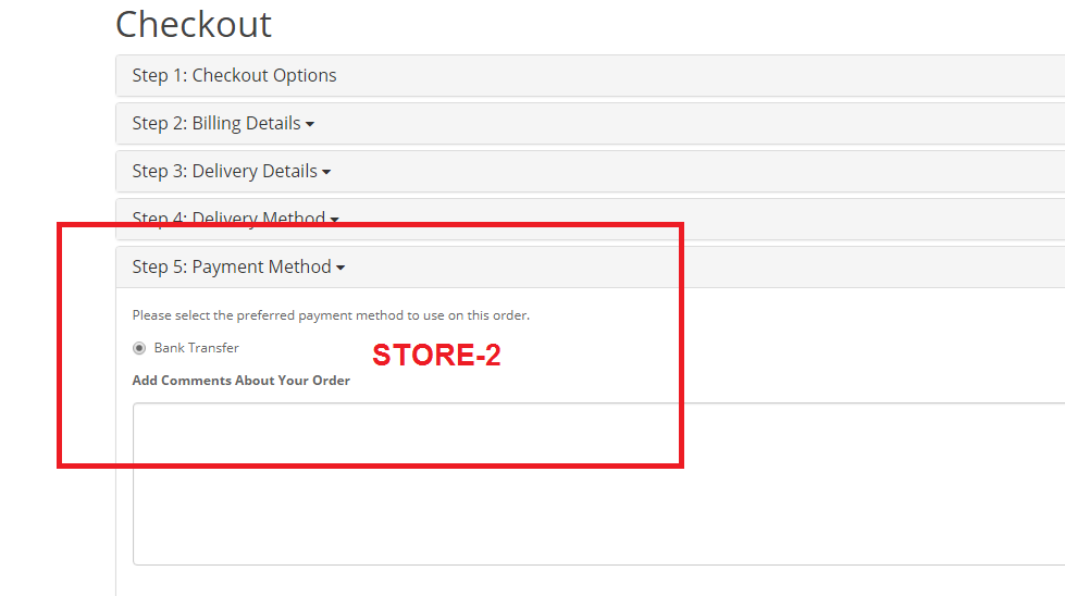 Multi Store Based Payment Methods For OpenCart screenshot 3