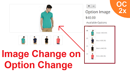 Product Option Change Image Change For OpenCart screenshot 3