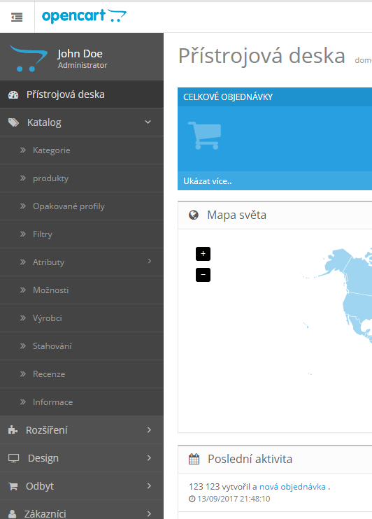 Czech Language Pack for OpenCart - Complete Pack screenshot 3