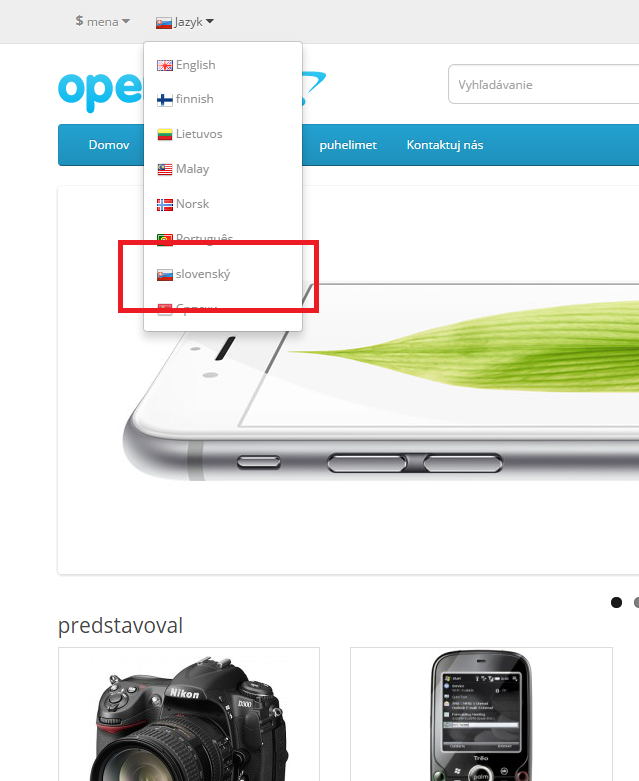 Slovak Language Pack for OpenCart - Complete Pack screenshot 2