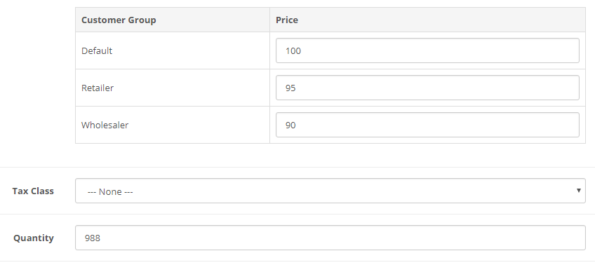 Display Product Price Based On Customer Group For OpenCart screenshot 6