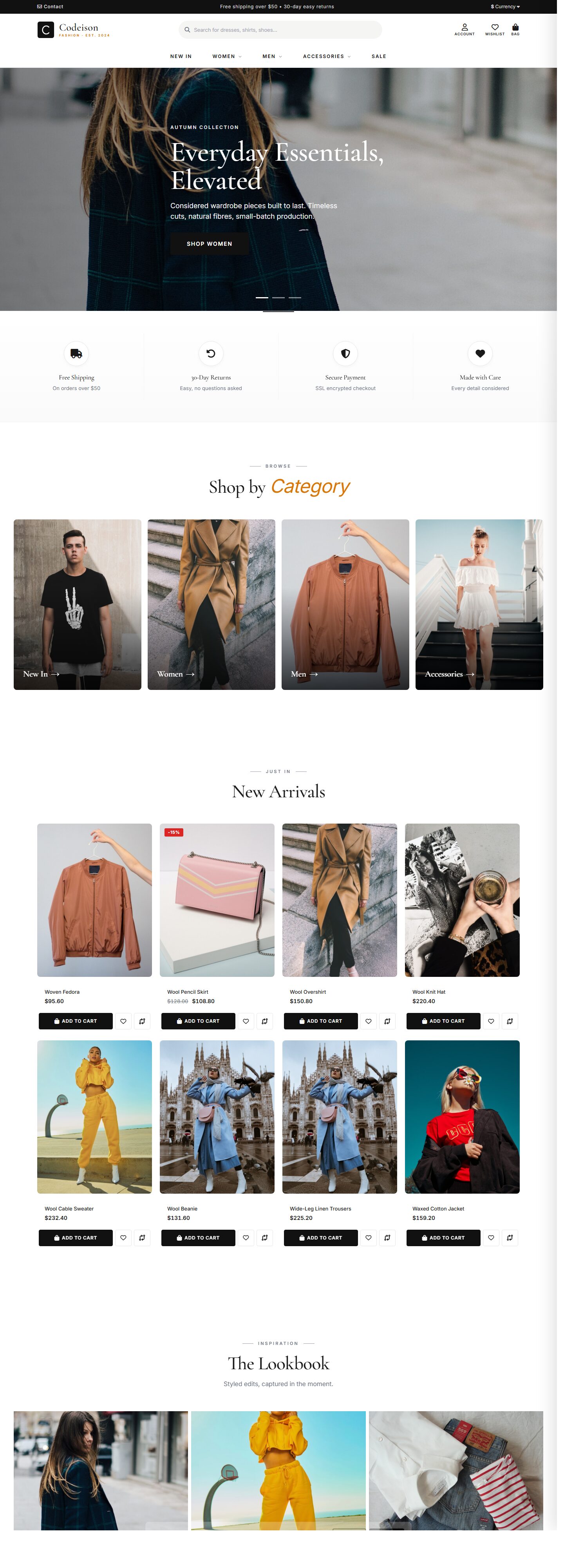 Apparel Classic OpenCart 4 Theme - Classic Layout for Fashion Stores