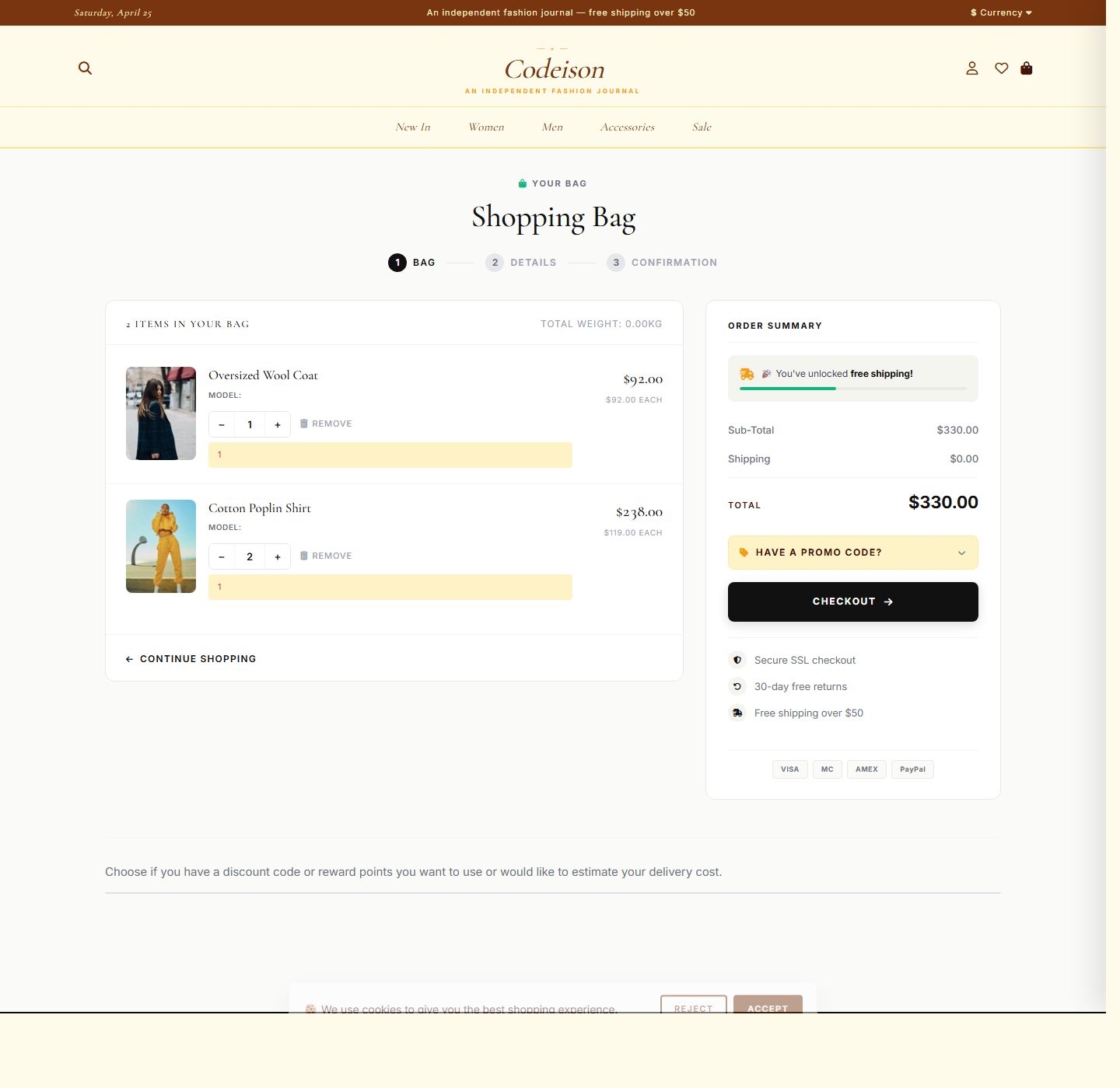 Editorial Fashion Theme for OpenCart 4 - Apparel Classic Edition screenshot 4