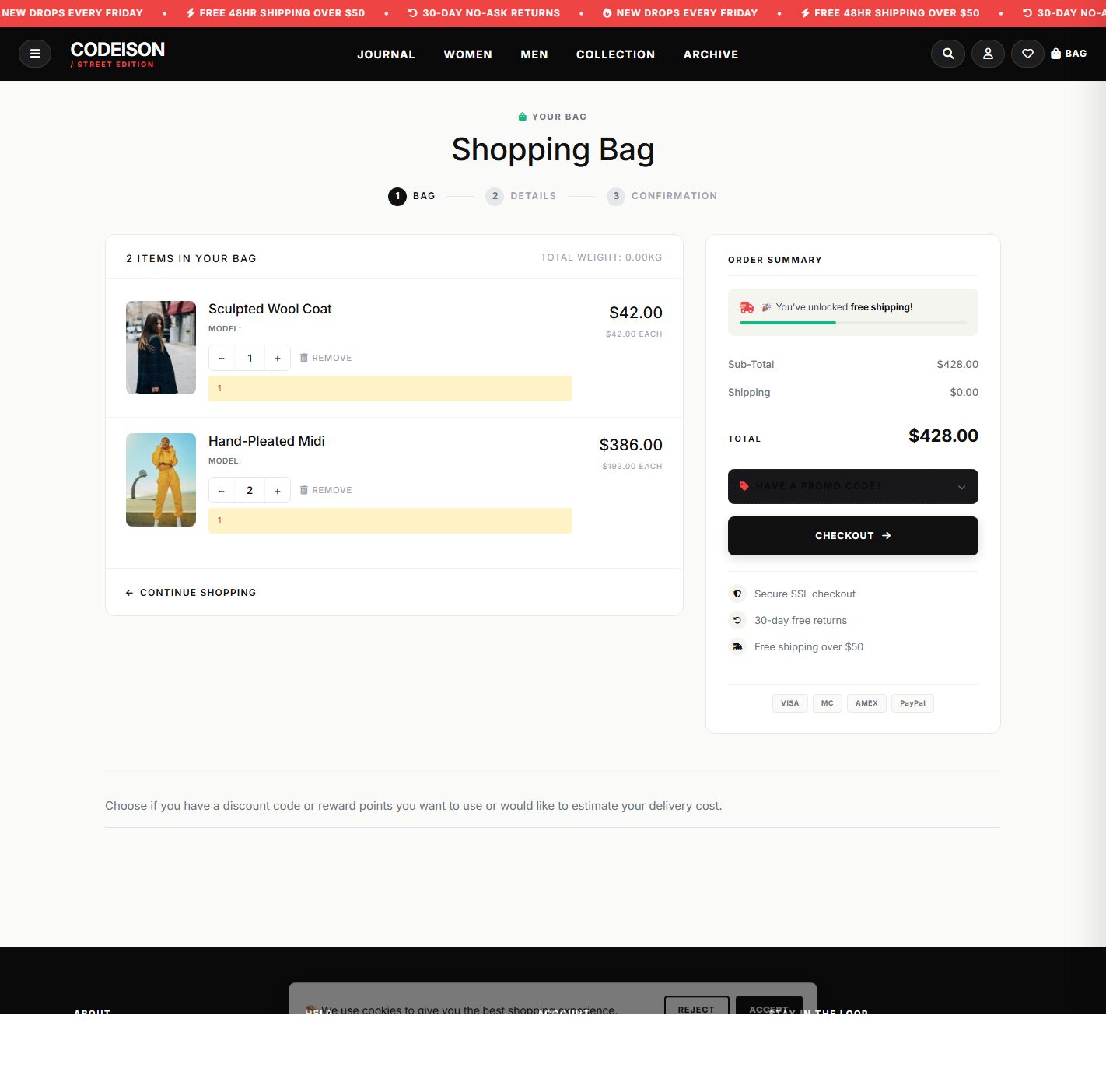Street Apparel Editorial: OpenCart 4 Theme Built for Fashion Growth screenshot 4
