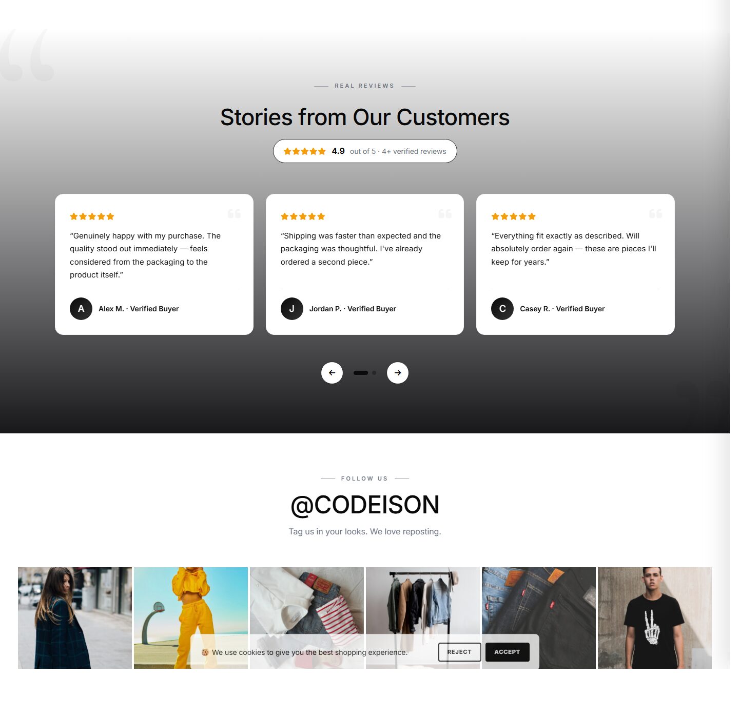 Street Apparel Editorial: OpenCart 4 Theme Built for Fashion Growth screenshot 5