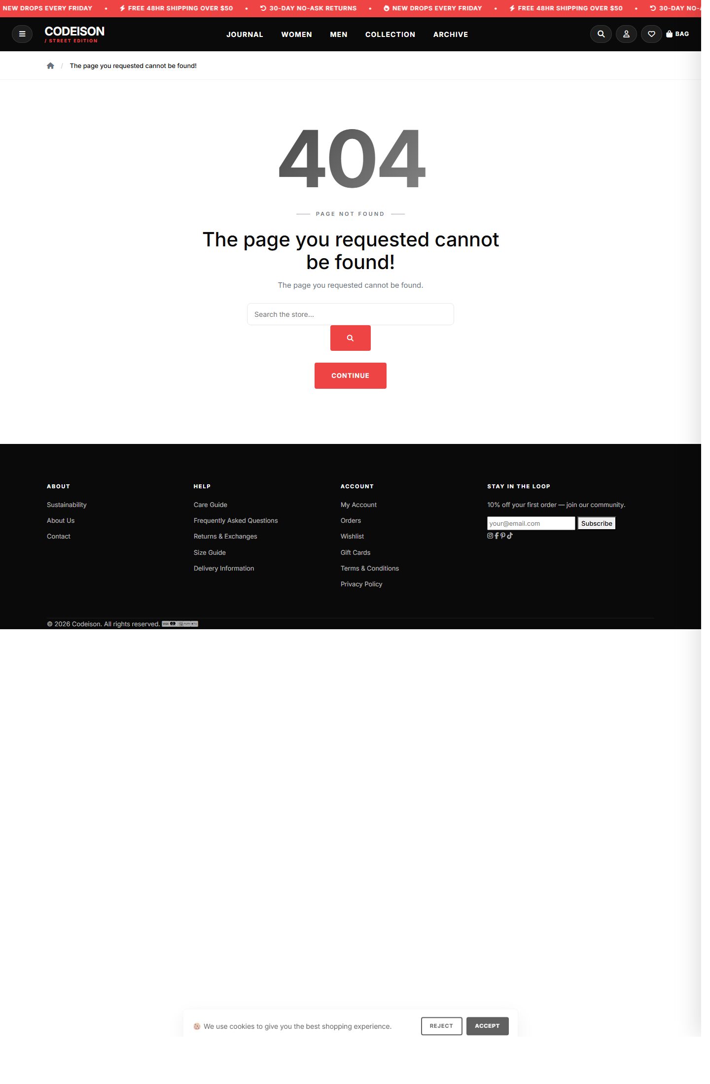 Street Apparel Editorial: OpenCart 4 Theme Built for Fashion Growth screenshot 3