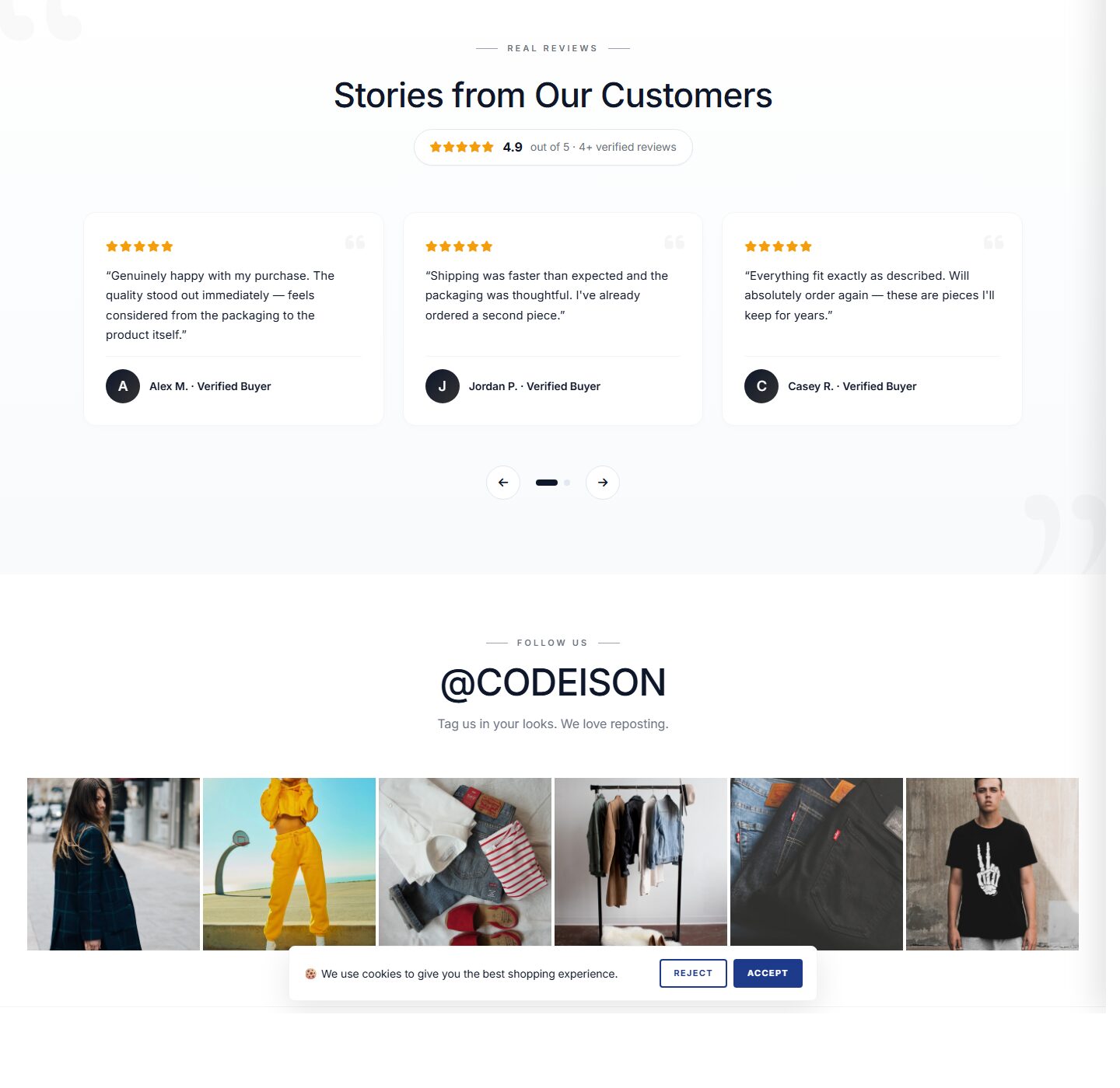 Mobile-First Fashion OpenCart Theme - Apparel Modern/Bold screenshot 5