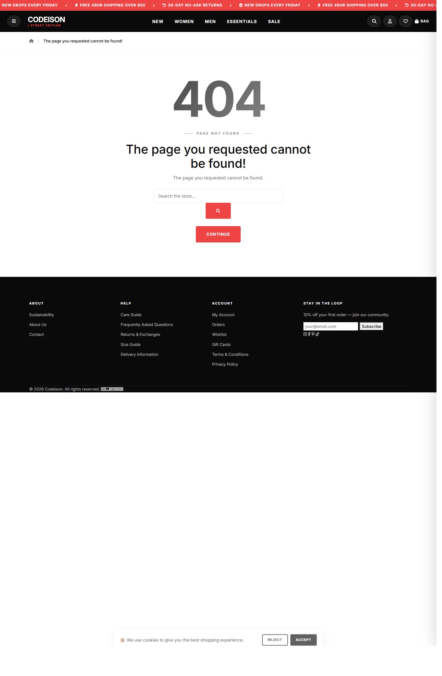 Apparel Modern x Street - Fashion OpenCart 4 Starter Theme screenshot 3