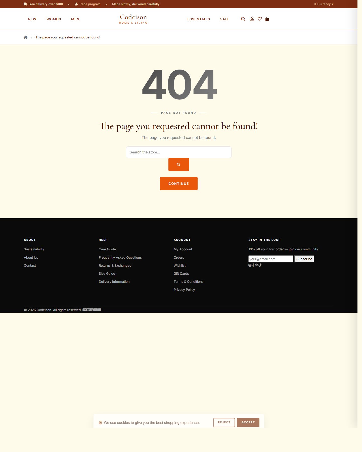 Conversion-Ready Fashion Theme - Apparel Modern Warm Edition screenshot 2