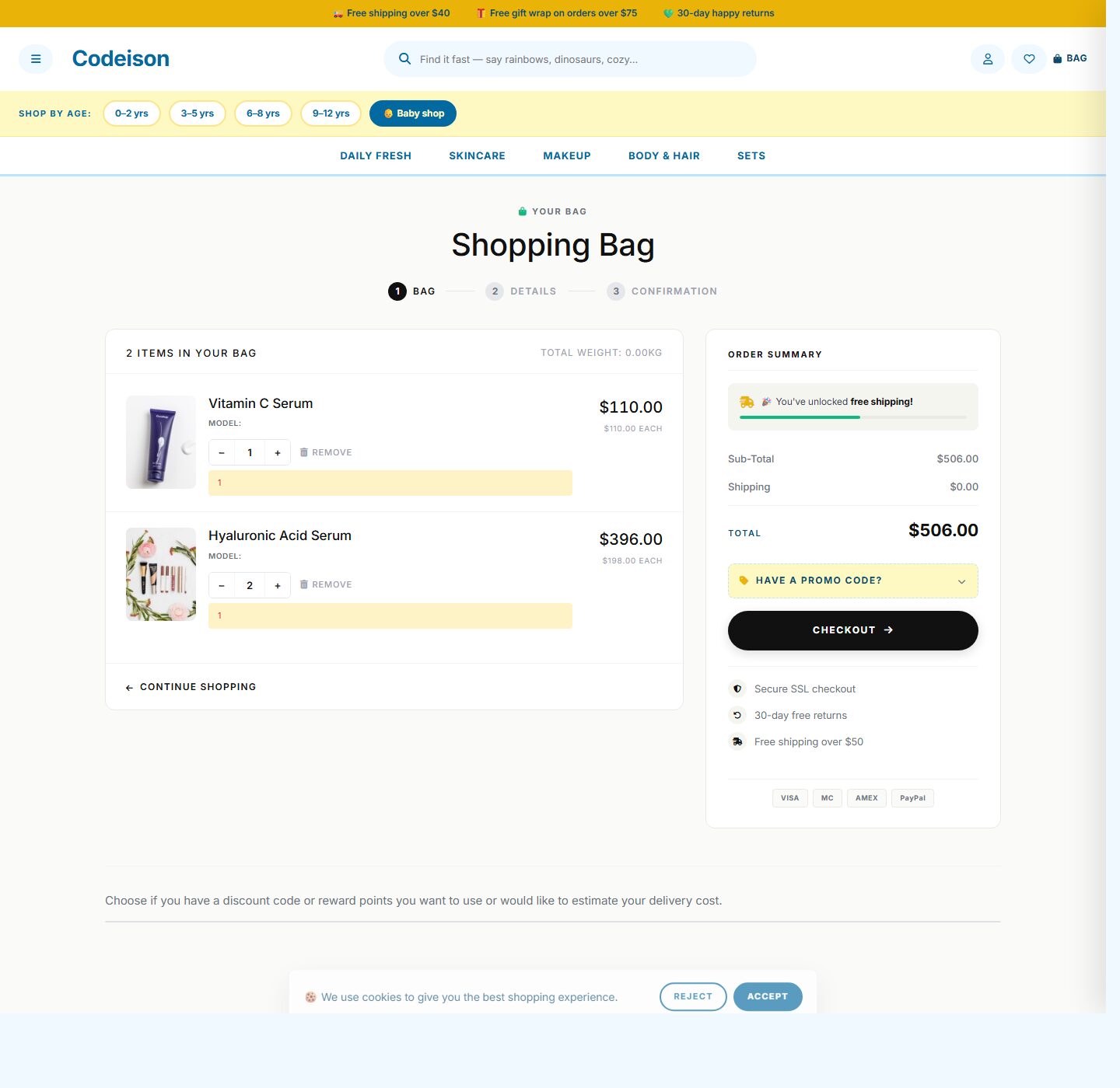 Beauty Clean x Bright - Beauty OpenCart 4 Starter Theme screenshot 4