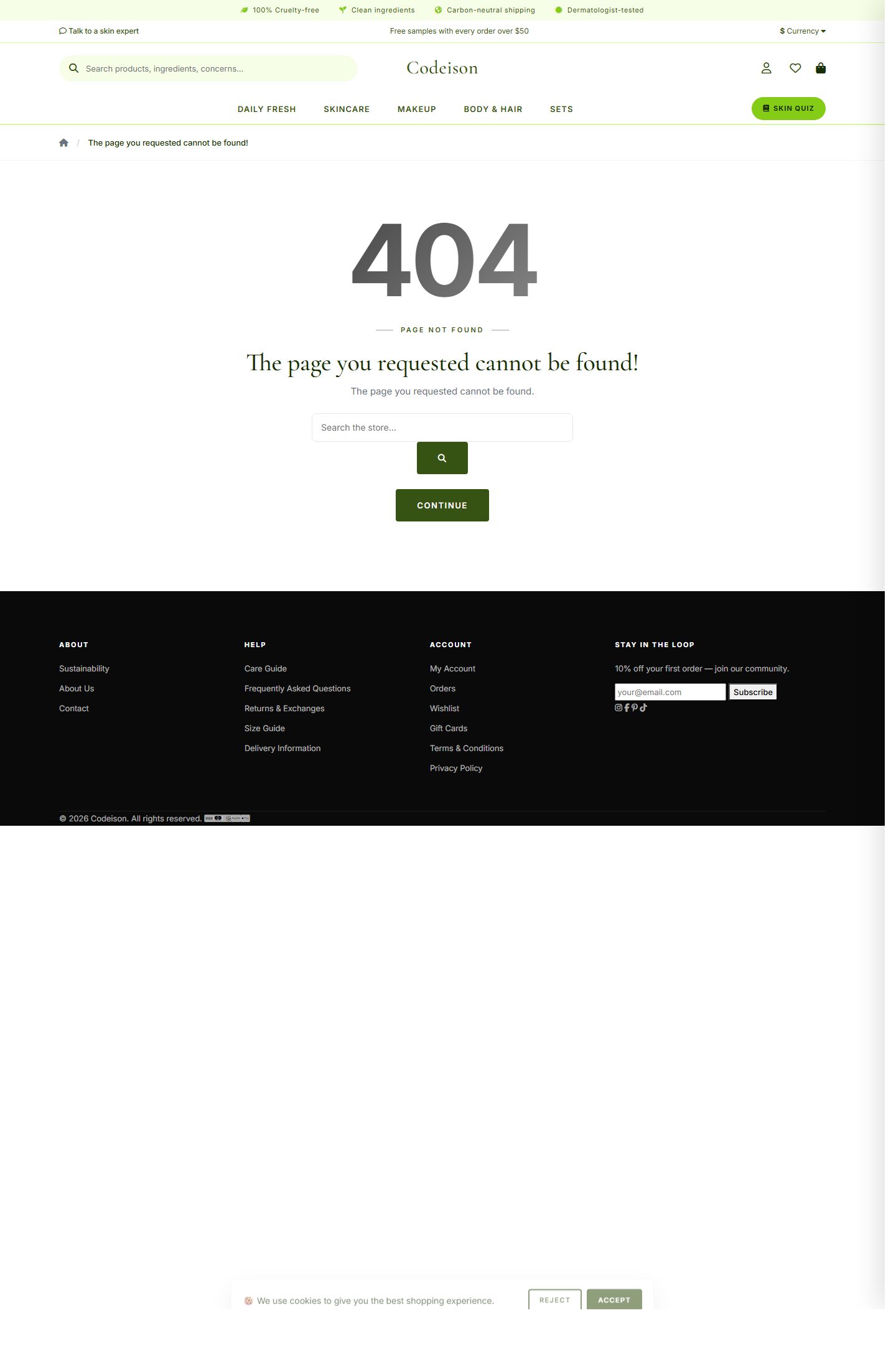 Sell Beauty Online: Beauty Clean OpenCart 4 Theme (Clean Layout) screenshot 3