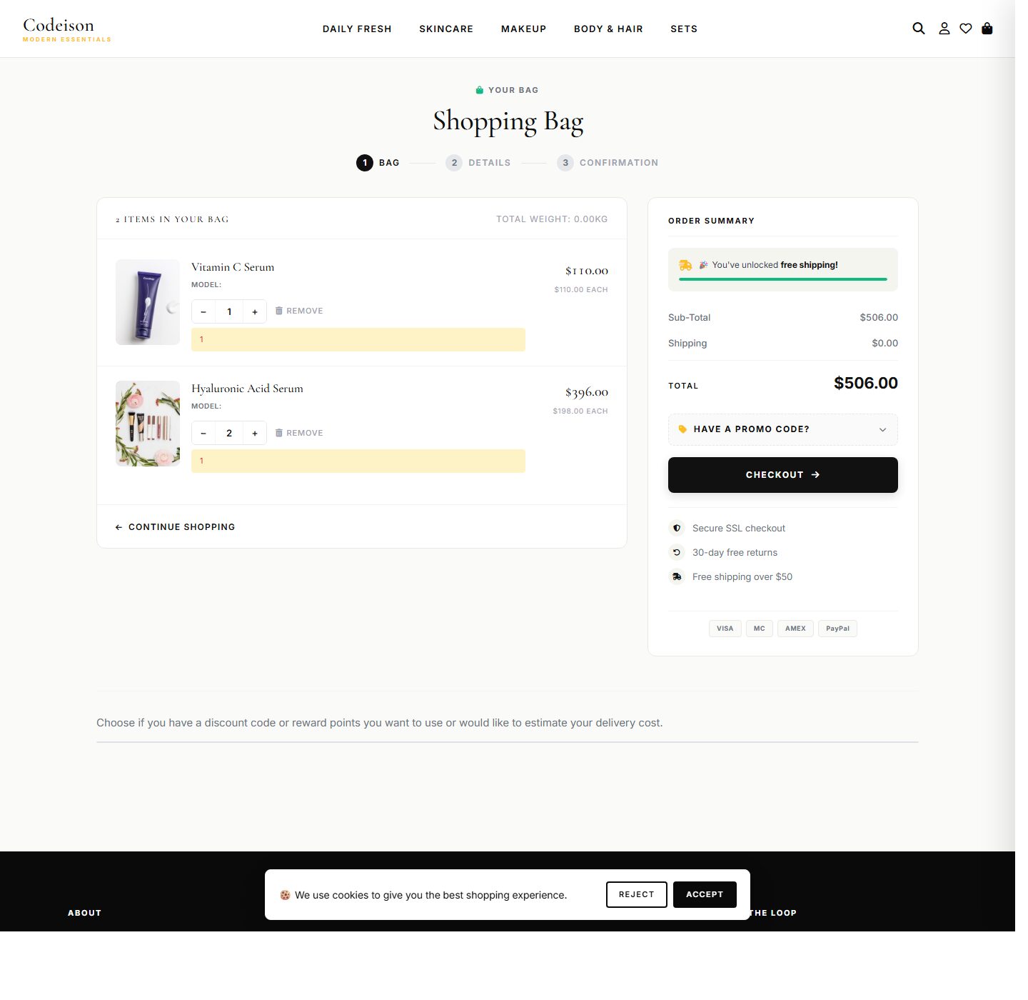 Premium Beauty Theme for OpenCart 4.1 | Beauty Clean Modern screenshot 4