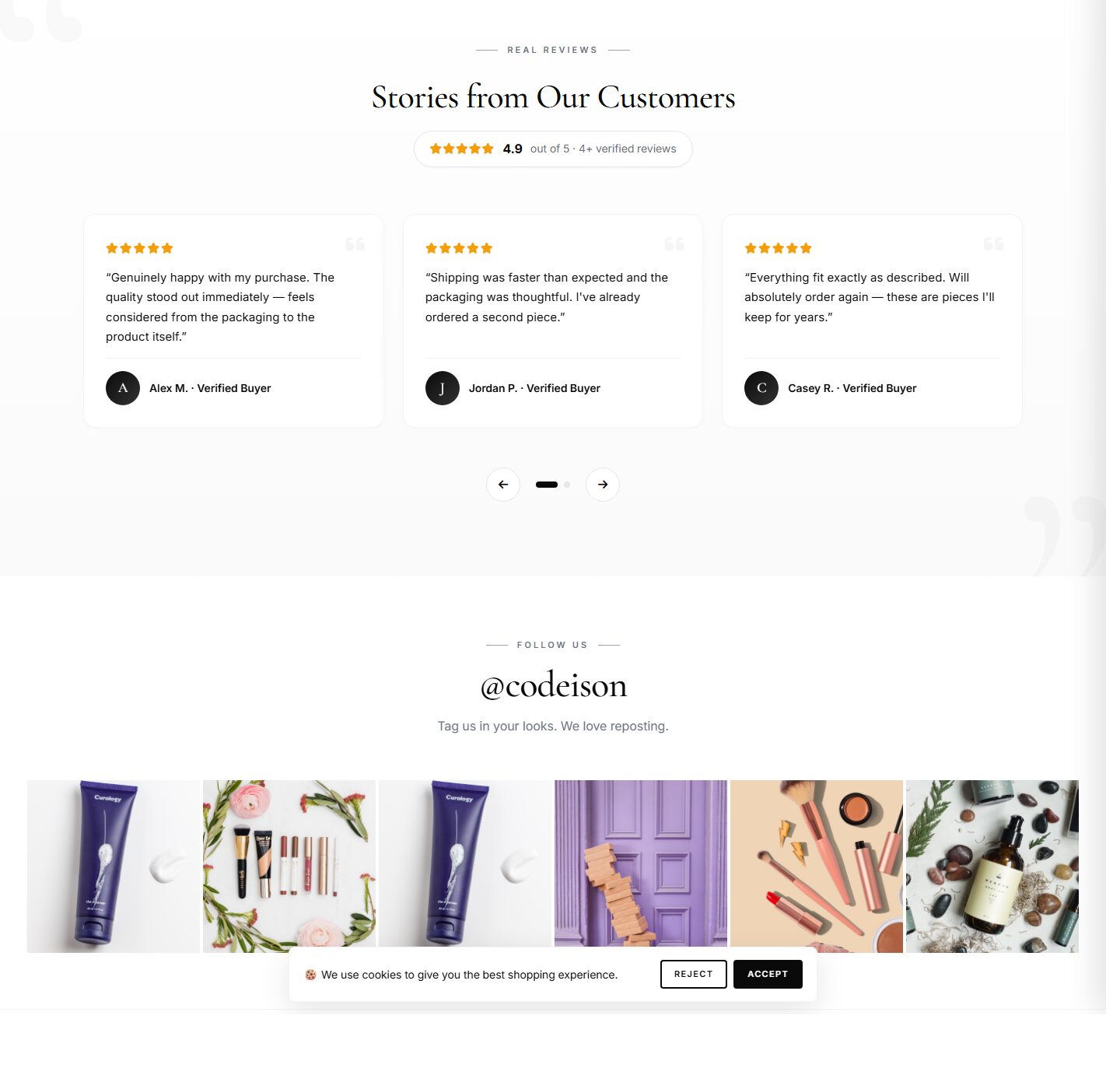 Premium Beauty Theme for OpenCart 4.1 | Beauty Clean Modern screenshot 5