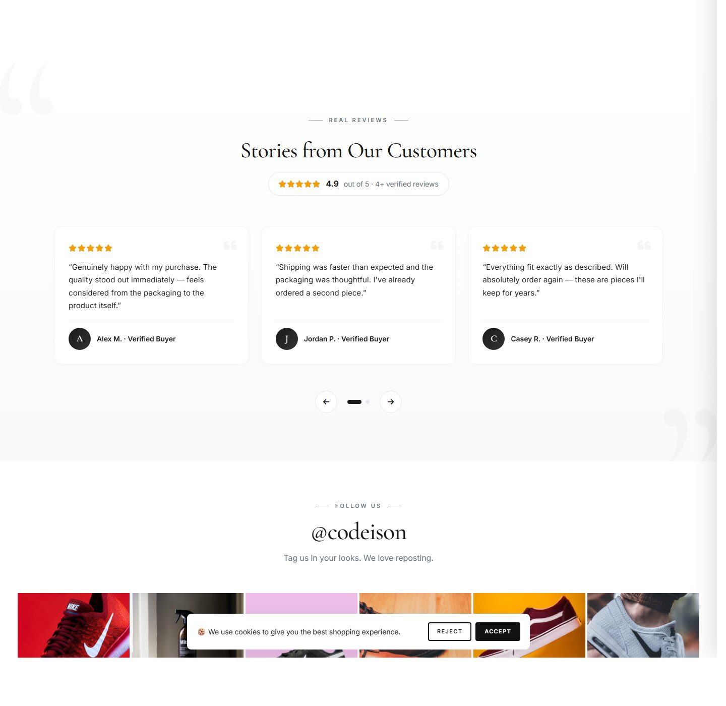 Footwear Street OpenCart 4 Theme - Classic Layout for Footwear Stores screenshot 5
