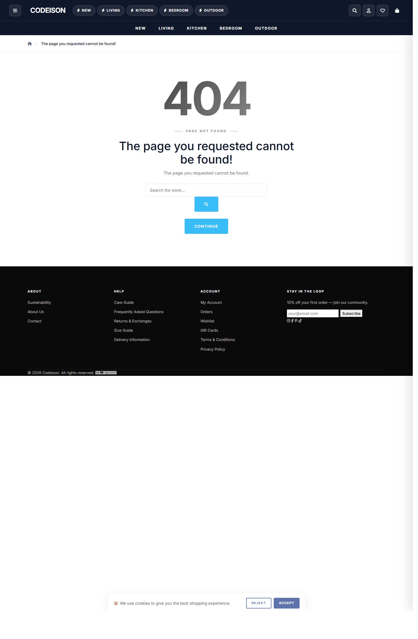 Homeware Warm: Bold-Style OpenCart Theme for Modern Homeware screenshot 3