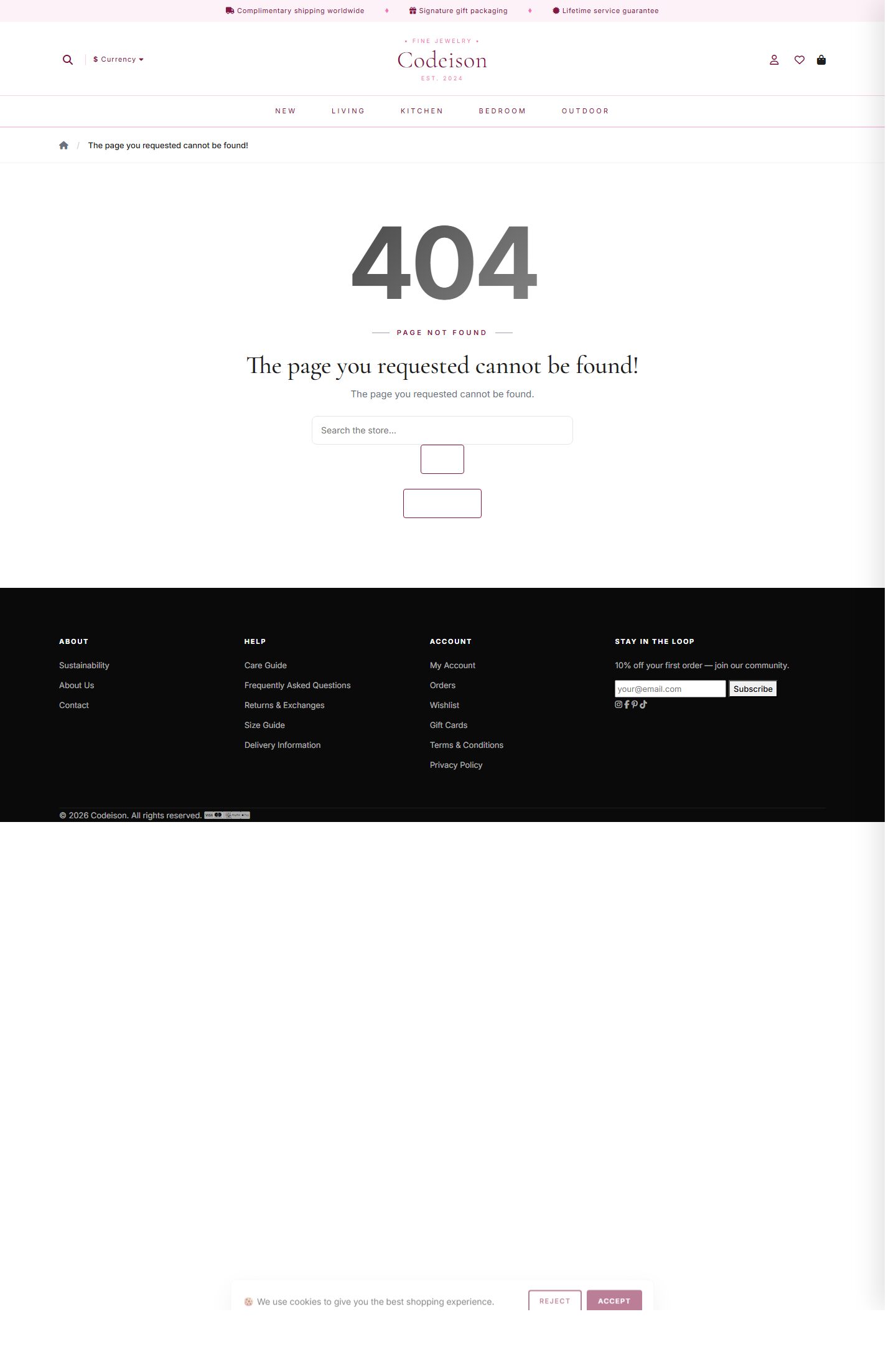 Mobile-First Homeware OpenCart Theme - Homeware Warm/Luxe screenshot 3
