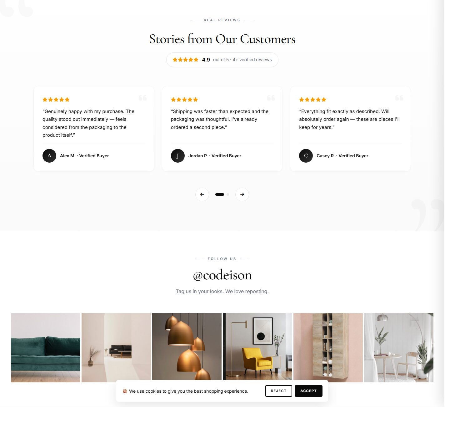 Conversion-Ready Homeware Theme - Homeware Warm Modern Edition screenshot 5