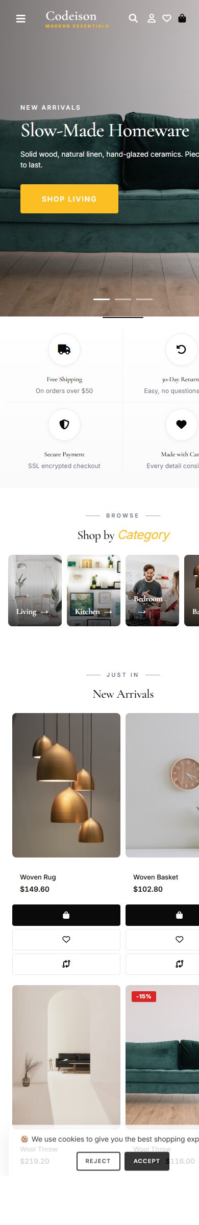 Conversion-Ready Homeware Theme - Homeware Warm Modern Edition screenshot 6