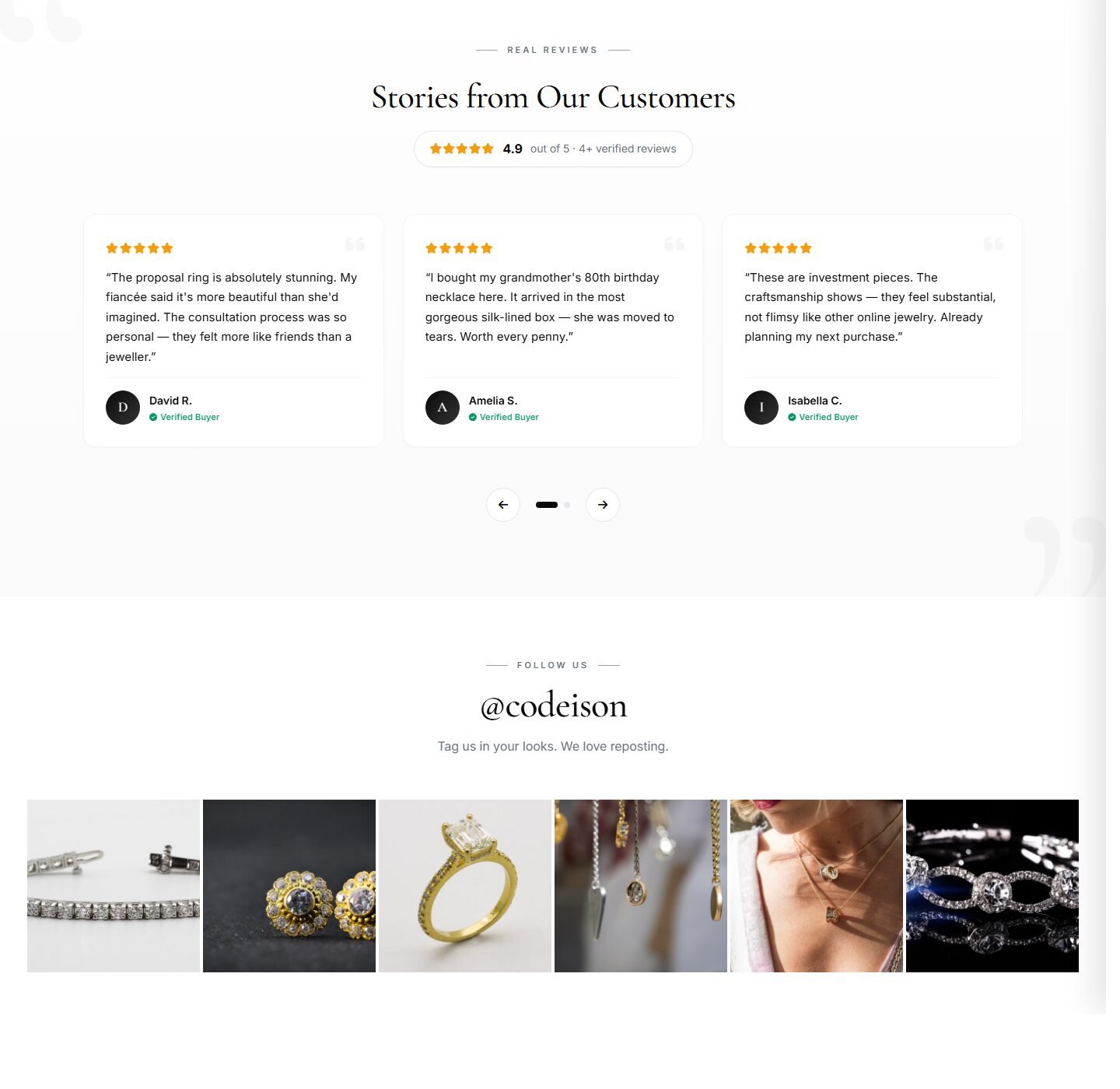 Conversion-Ready Jewelry Theme - Jewelry Luxe Modern Edition screenshot 5