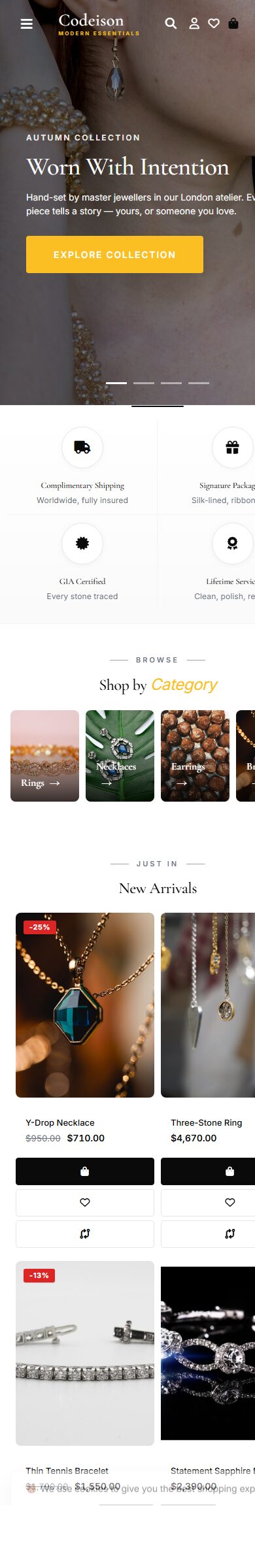 Conversion-Ready Jewelry Theme - Jewelry Luxe Modern Edition screenshot 6