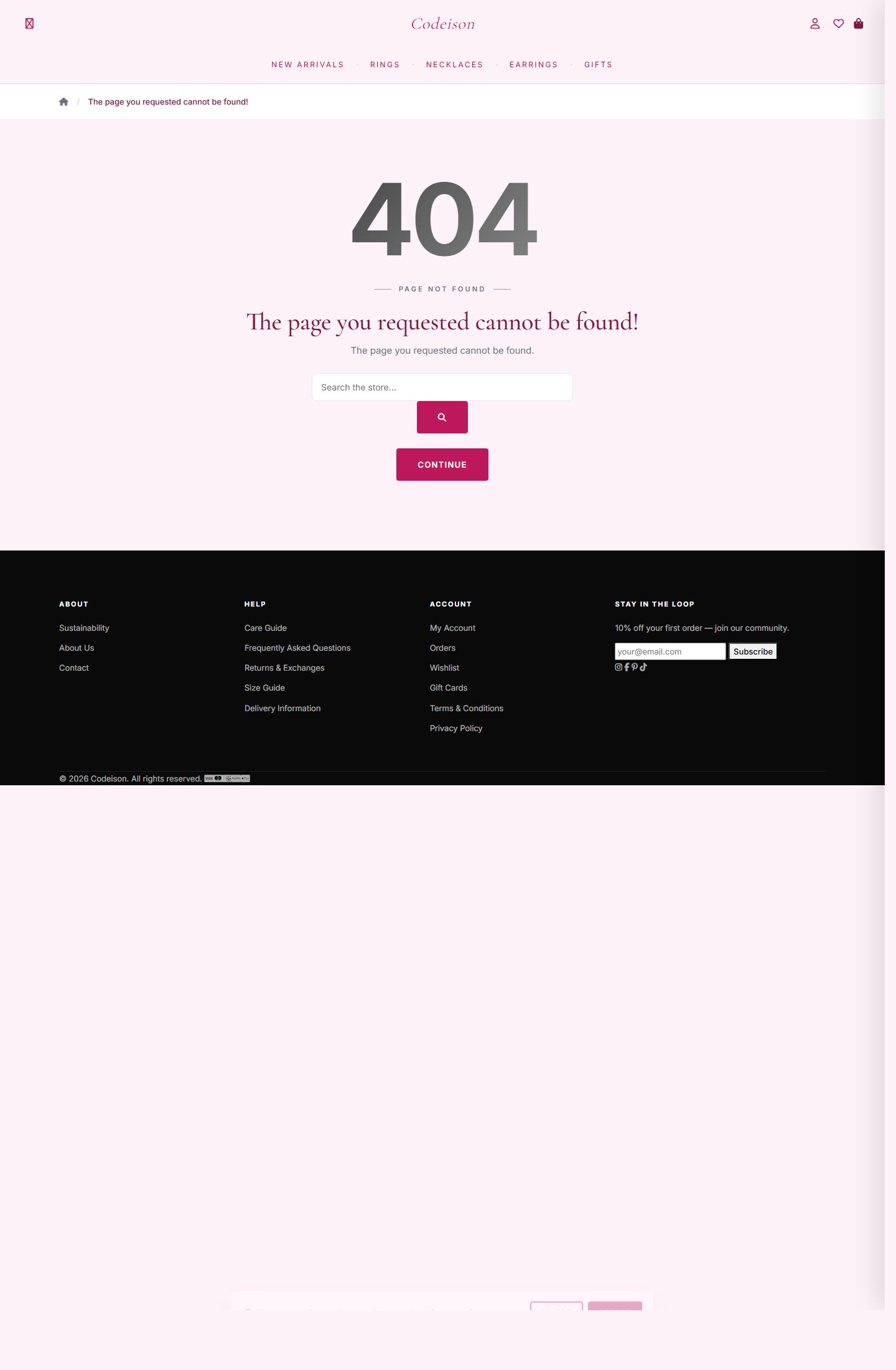 Jewelry Luxe OpenCart 4 Theme - Soft Layout for Jewelry Stores screenshot 3