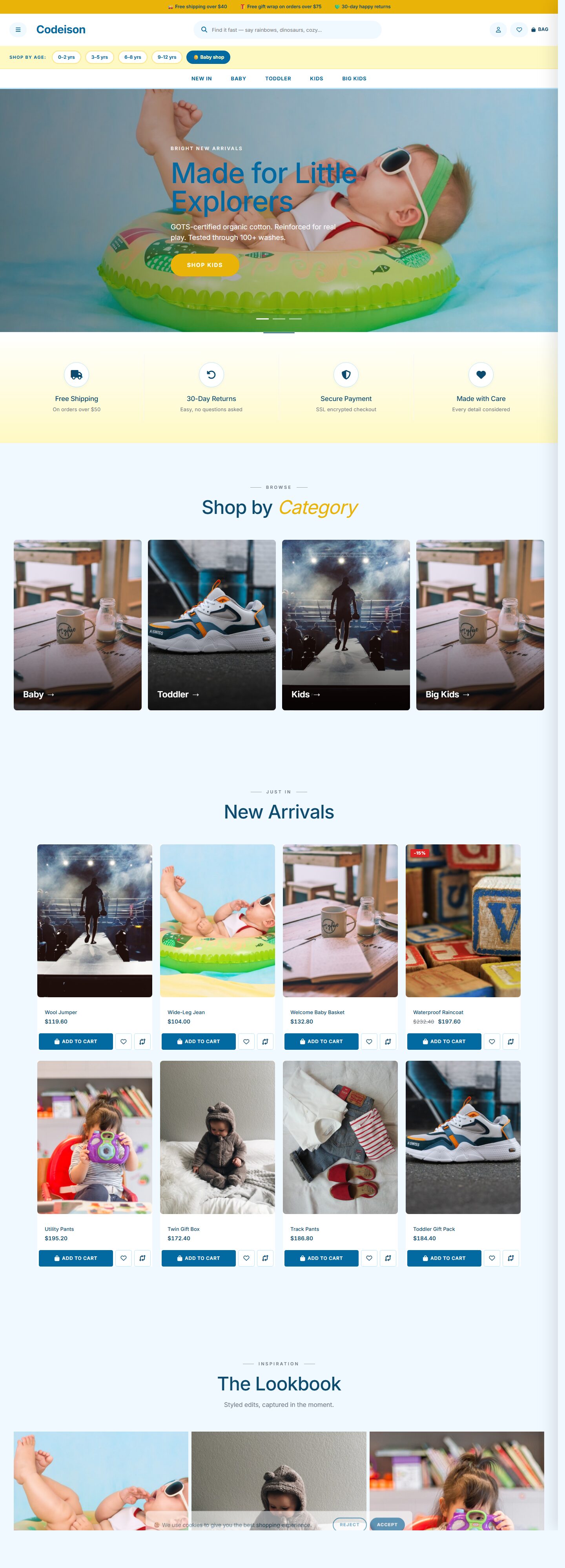 Bright Kidswear Bright: OpenCart 4 Theme Built for Kidswear Growth