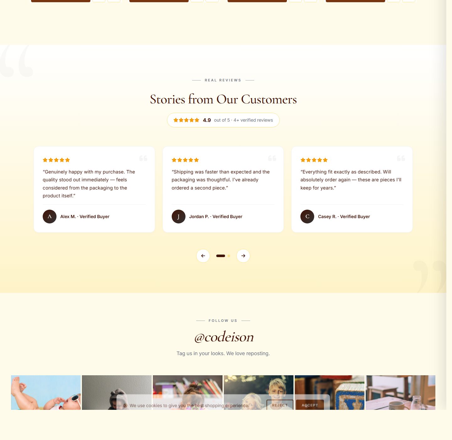 Sell Kidswear Online: Kidswear Bright OpenCart 4 Theme (Editorial Layout) screenshot 5