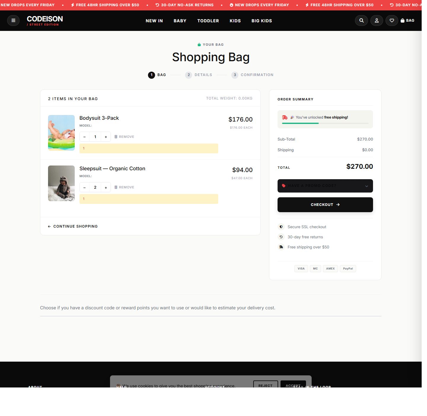 Kidswear Bright x Street - Kidswear OpenCart 4 Starter Theme screenshot 4