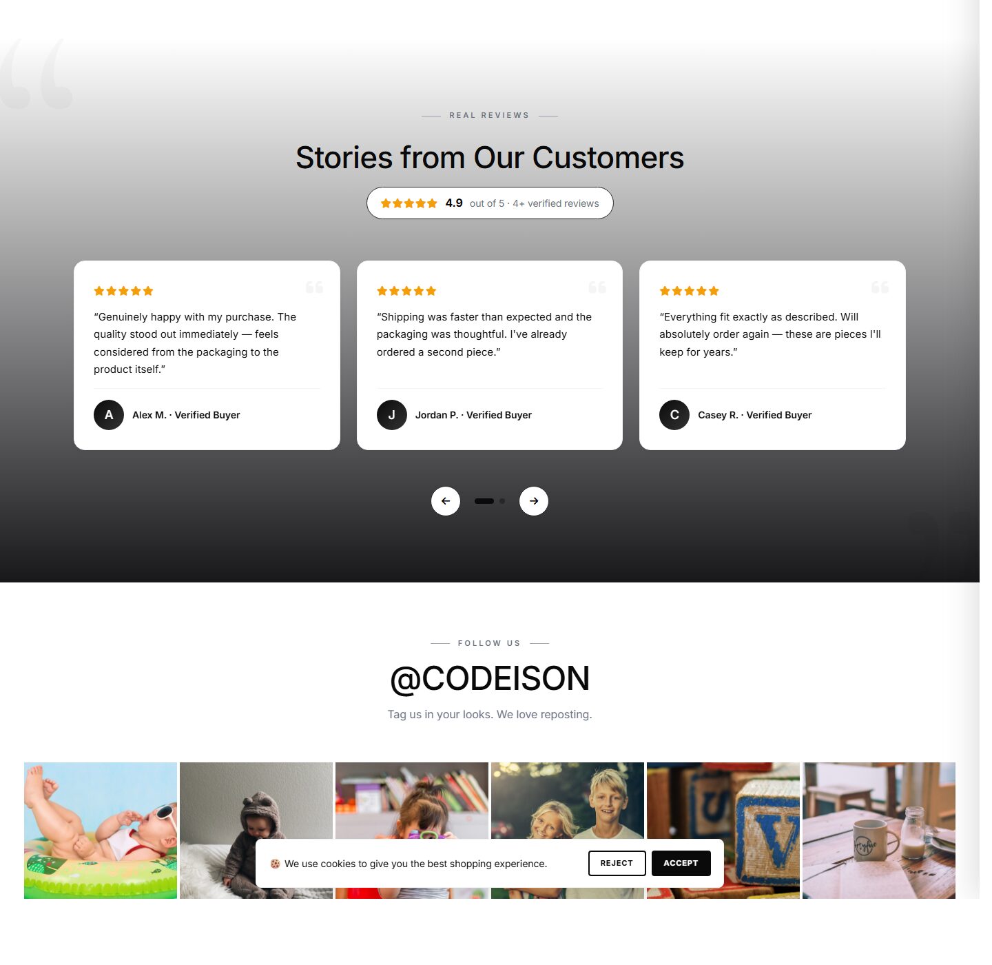 Kidswear Bright x Street - Kidswear OpenCart 4 Starter Theme screenshot 5