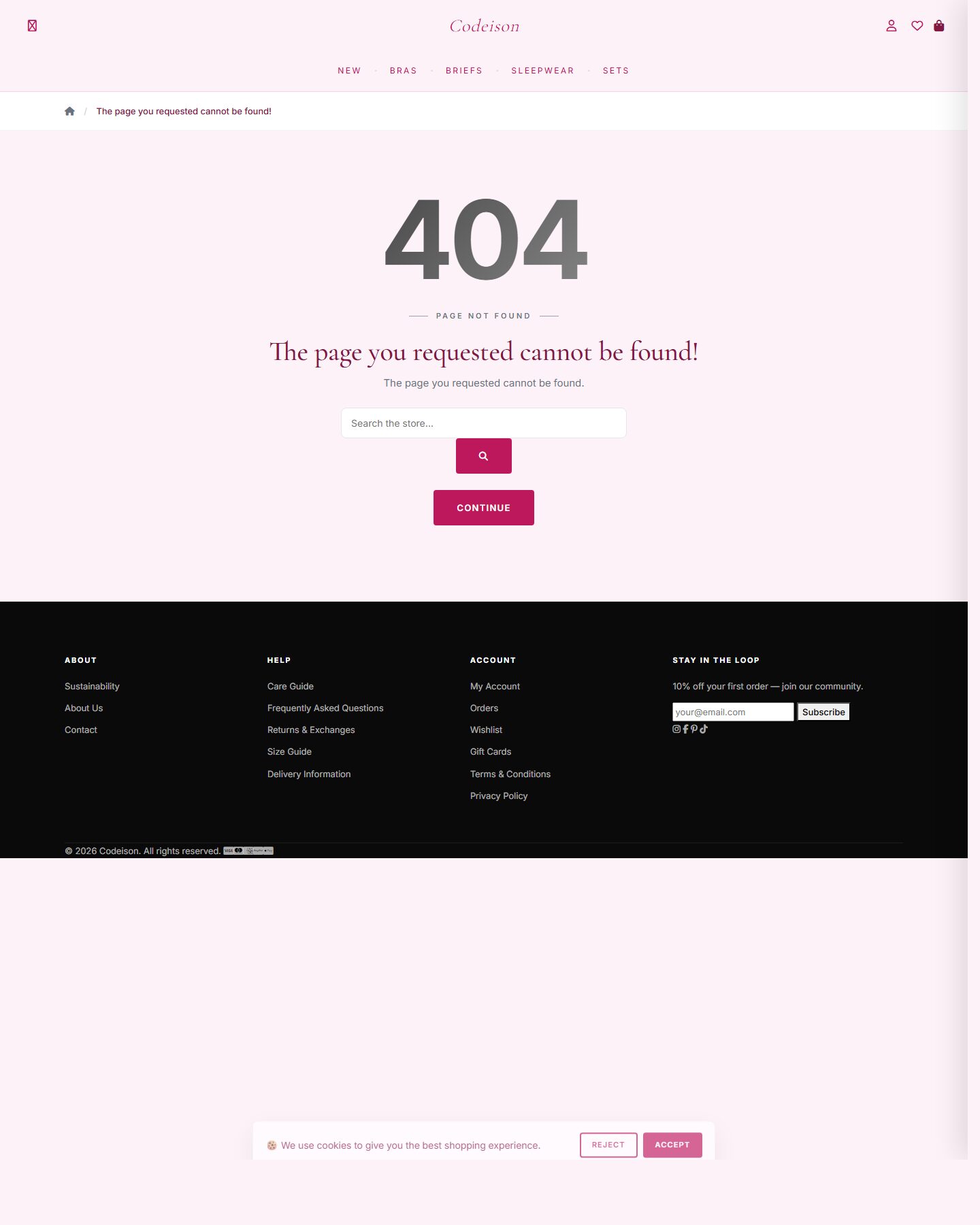 Lingerie Boutique OpenCart Theme | Lingerie Soft Soft Design screenshot 2