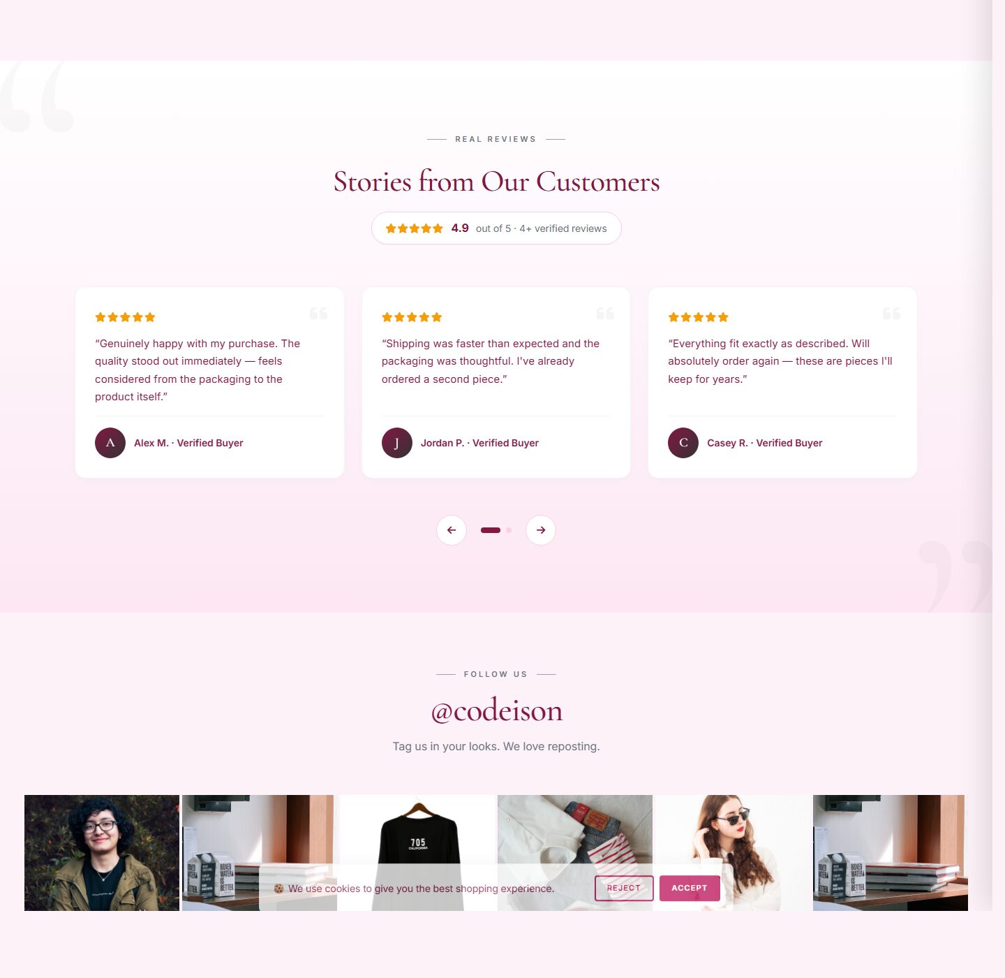 Lingerie Boutique OpenCart Theme | Lingerie Soft Soft Design screenshot 5