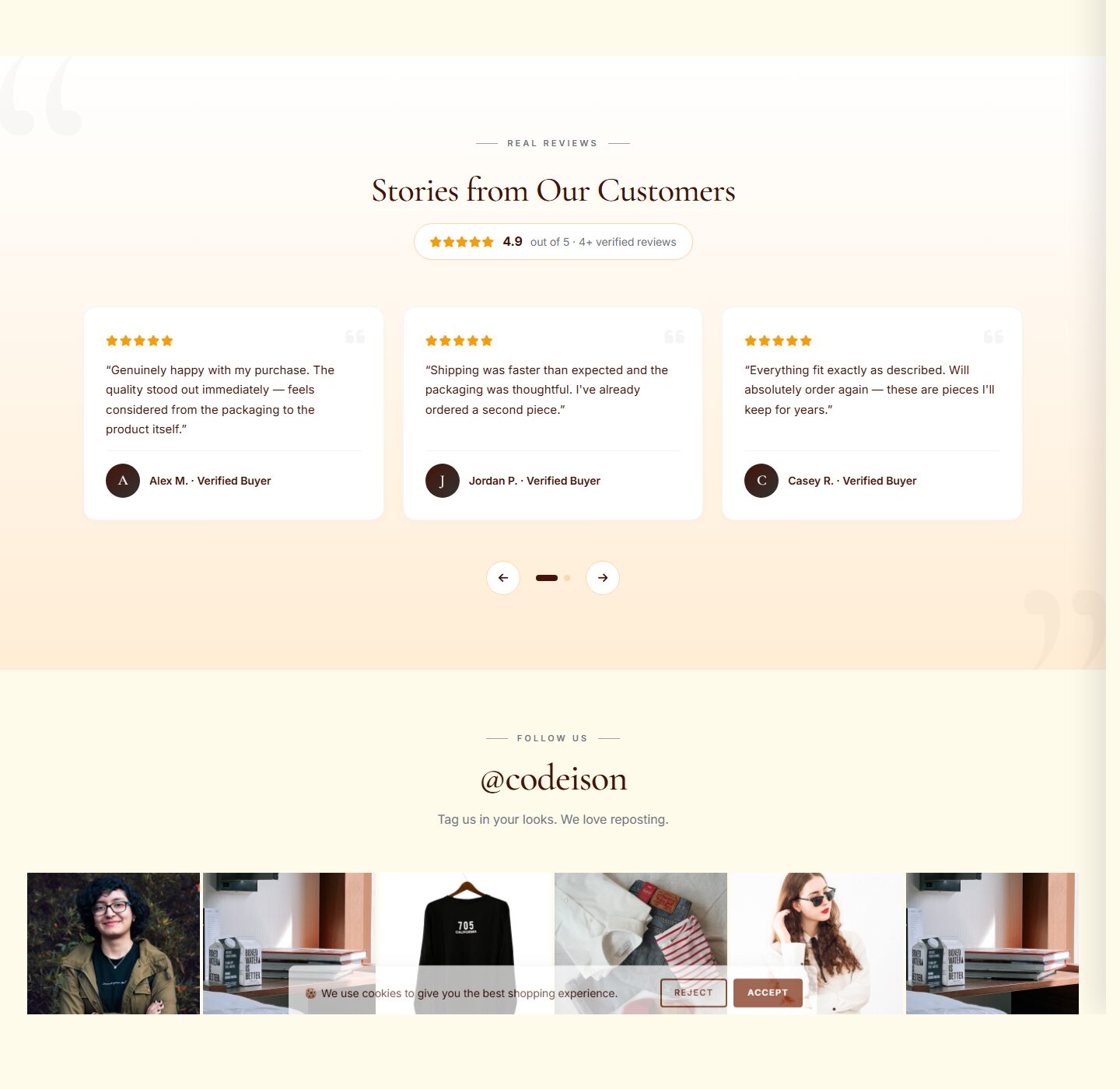Conversion-Ready Lingerie Theme - Lingerie Soft Warm Edition screenshot 5