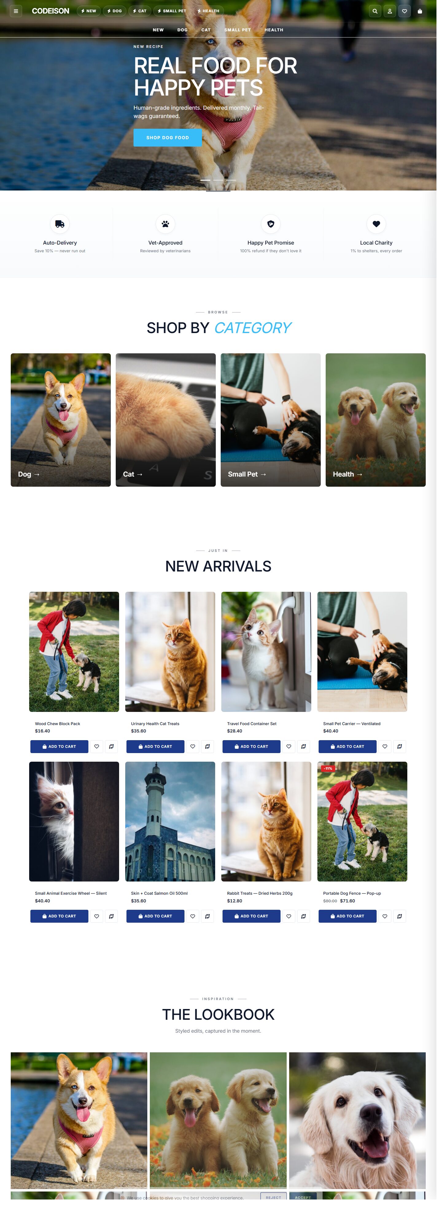 Pet Supply: Bold-Style OpenCart Theme for Modern Pet