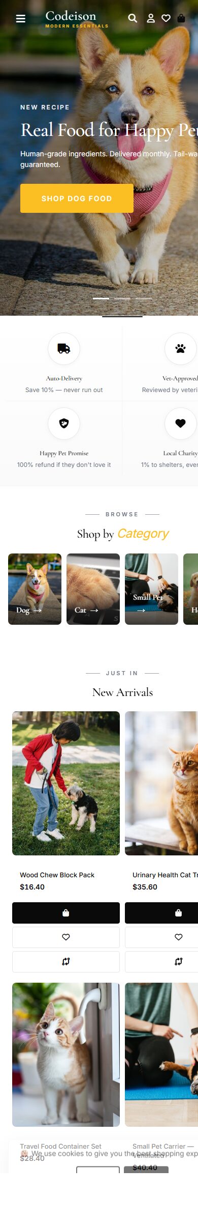 Conversion-Ready Pet Theme - Pet Supply Modern Edition screenshot 6