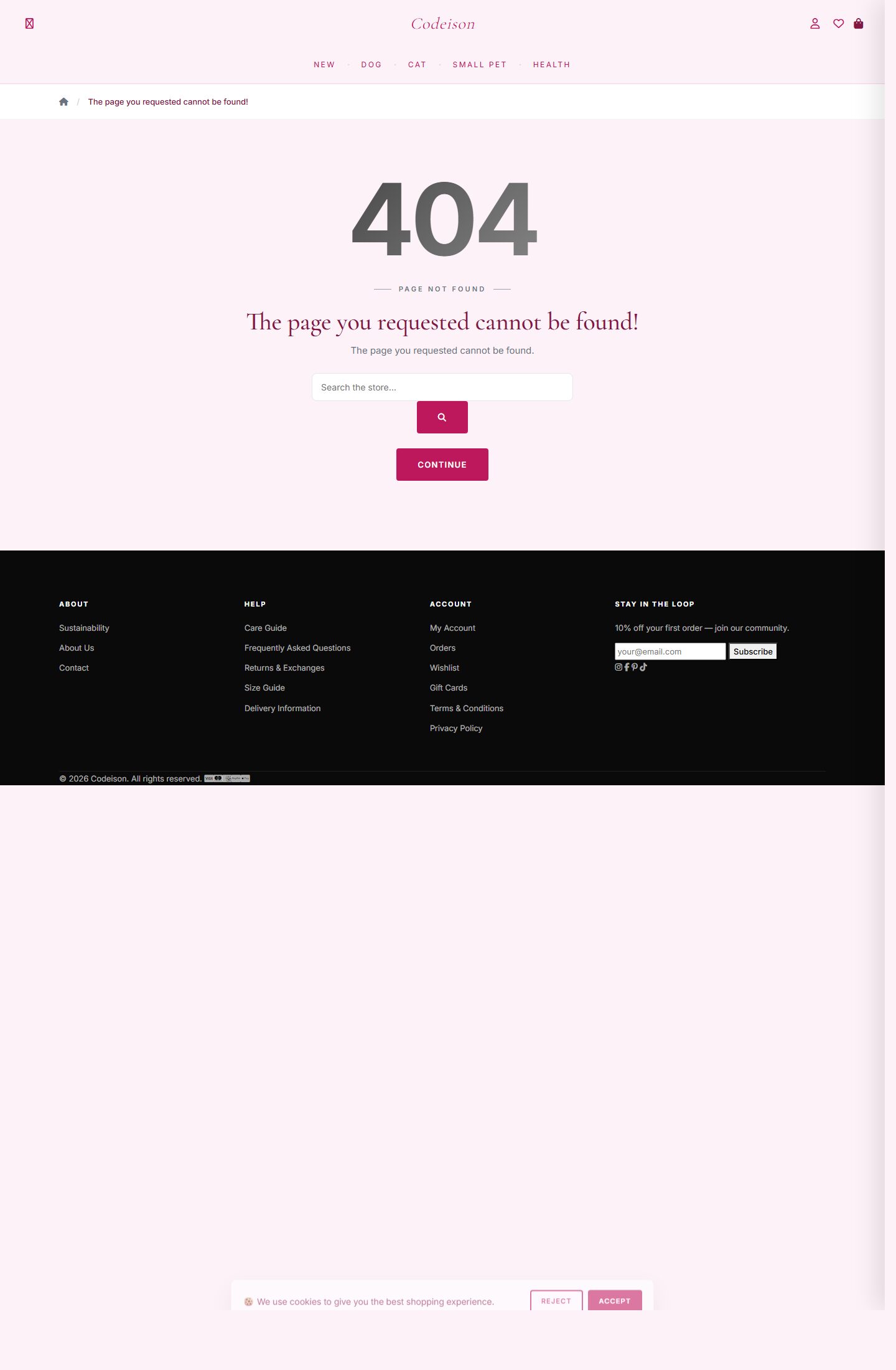 Pet Supply OpenCart 4 Theme - Soft Layout for Pet Stores screenshot 3