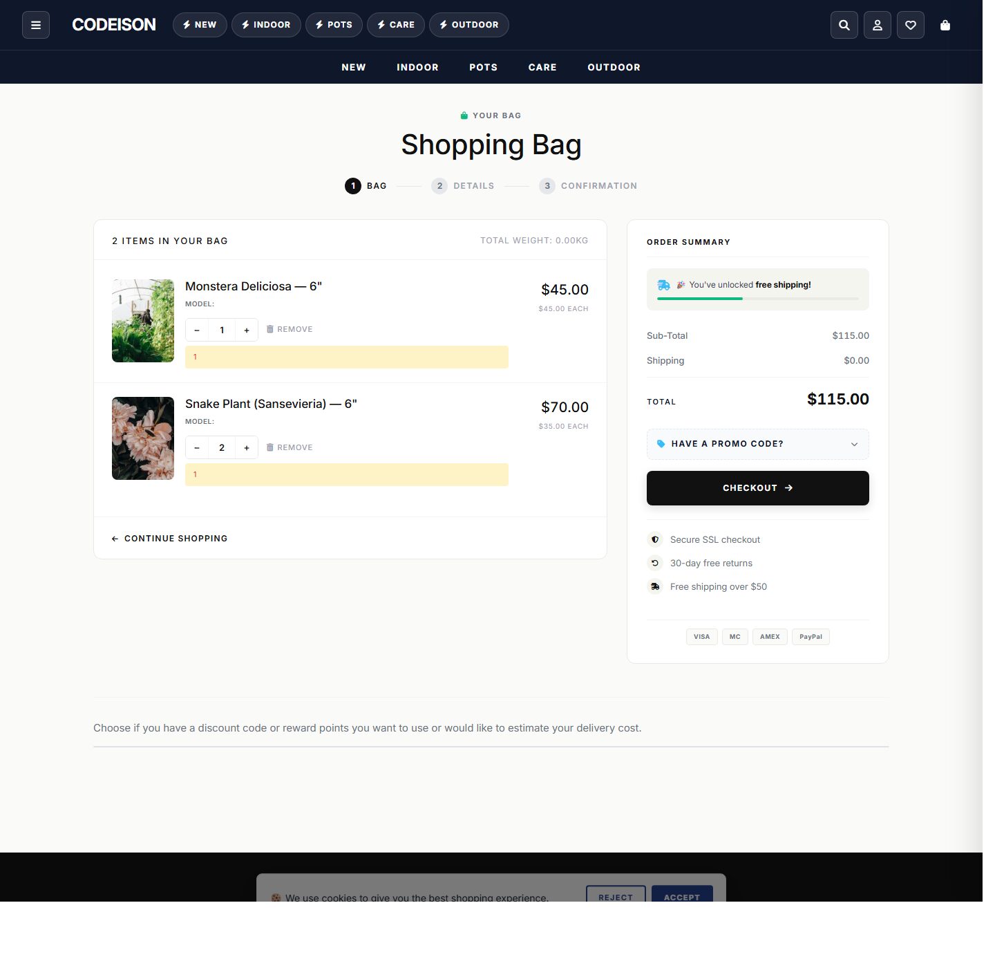 Launch a Garden Store with Plants Green - OpenCart 4 Bold Theme screenshot 4