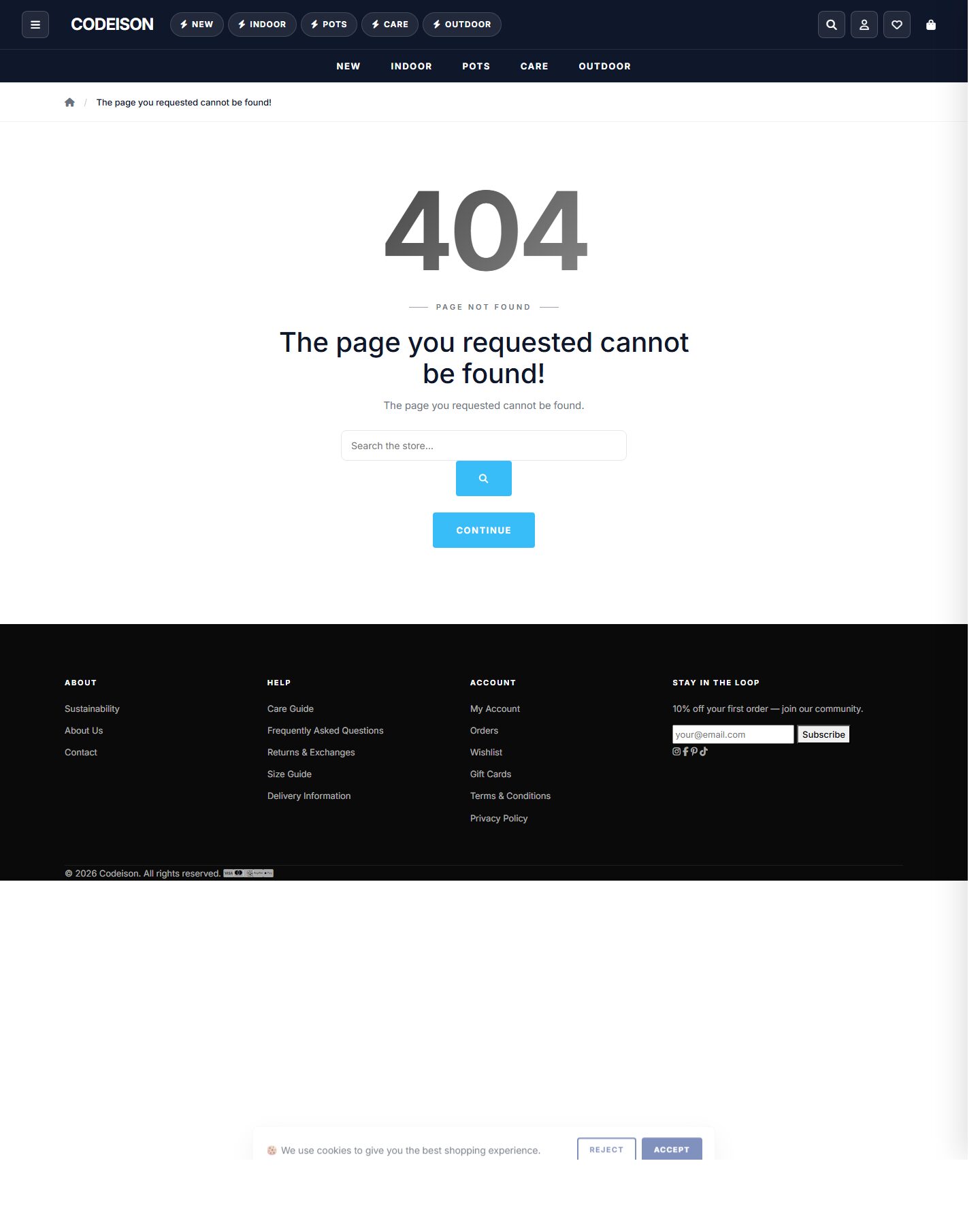 Launch a Garden Store with Plants Green - OpenCart 4 Bold Theme screenshot 2