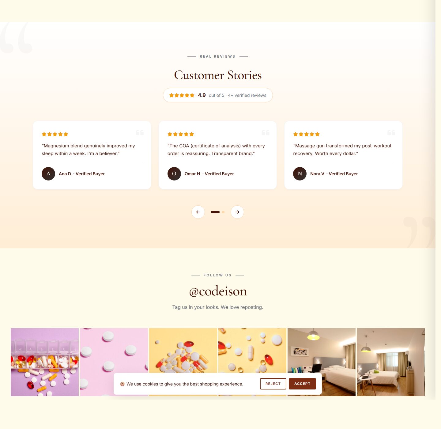 Conversion-Ready Wellness Theme - Wellness Minimal Warm Edition screenshot 5